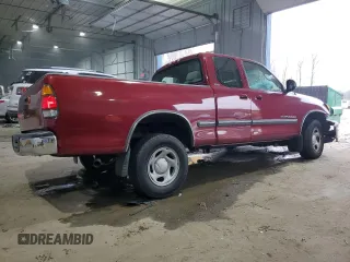 2002 Toyota Tundra SR5 with VIN 5TBRN34132S328311, listed as a Copart auction lot 83613504 with 123,354 mi miles and Salvage Title. Bid and sale history available at DreamBid. Image 3.