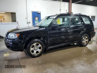 2007 Subaru Forester X with VIN JF1SG63637H705612, listed as a Copart auction lot 76387234 with 136,300 mi miles and Salvage Title. Bid and sale history available at carsss.com. Image 1.