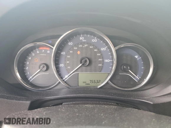 2016 Toyota Corolla L with VIN 2T1BURHE0GC687935, listed as a Copart auction lot 62780335 with 75,532 mi miles and Salvage title. Bid and sale history available at DreamBid. Image 9.
