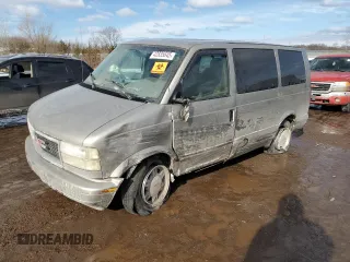 2005 GMC Safari with VIN 1GKDM19X65B503446, listed as a Copart auction lot 42835645 with 204,494 mi miles and Salvage Title. Bid and sale history available at carsss.com. Image 1.