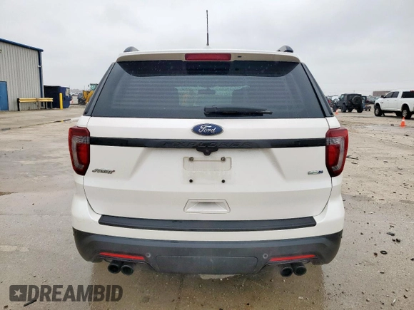 2018 Ford Explorer Sport z VIN 1FM5K8GT1JGB77644, wystawiony jako Copart lot #59732595 z przebiegiem 118 210 mil mil oraz Szkoda całkowita • Salvage title. Historia ofert i sprzedaży dostępna na DreamBid. Obrazek 6.