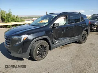 2020 GMC Terrain SLE z VIN 3GKALMEV5LL173922, wystawiony jako Copart lot #54954265 z przebiegiem 86 033 mil mil oraz Szkoda całkowita • Salvage title. Historia ofert i sprzedaży dostępna na DreamBid. Obrazek 1.
