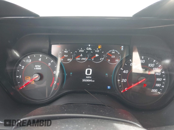 2018 Chevrolet Camaro 2SS with VIN 1G1FH1R77J0184548, listed as a IAAI auction lot 42232532 with 35,994 mi miles and . Bid and sale history available at DreamBid. Image 7.