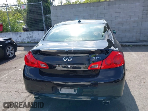 2013 Infiniti G37 x with VIN JN1CV6ARXDM350266, listed as a IAAI auction lot 42184406 with 85,600 mi miles and . Bid and sale history available at carsss.com. Image 17.