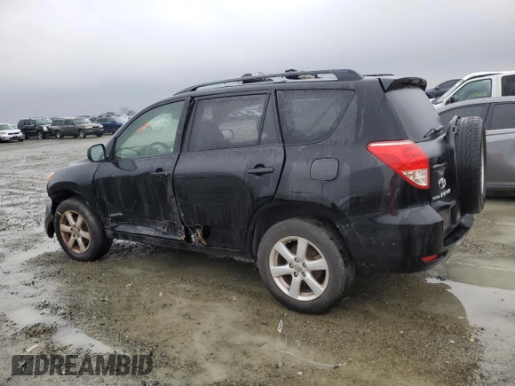 2007 Toyota RAV4 Limited with VIN JTMZK31V076005574, listed as a Copart auction lot 87490524 with 0 mi miles and Salvage Title. Bid and sale history available at carsss.com. Image 2.