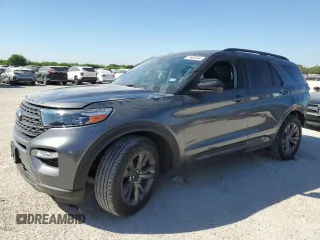 2022 Ford Explorer XLT z VIN 1FMSK7DH1NGC31852, wystawiony jako Copart lot #56058645 z przebiegiem 23 451 mil mil oraz Szkoda całkowita • Salvage title. Historia ofert i sprzedaży dostępna na DreamBid. Obrazek 1.