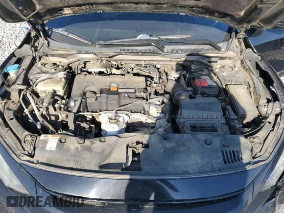 2019 Honda Civic Sedan Sport with VIN 19XFC2F88KE015317, listed as a Copart auction lot 52079595 with 134,652 mi miles and Salvage Title. Bid and sale history available at carsss.com. Image 11.
