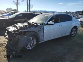 2011 Infiniti G25 Journey with VIN JN1DV6AP9BM603898, listed as a Copart auction lot 87738815 with Not Provided miles and Salvage Title. Bid and sale history available at DreamBid. Image 1.