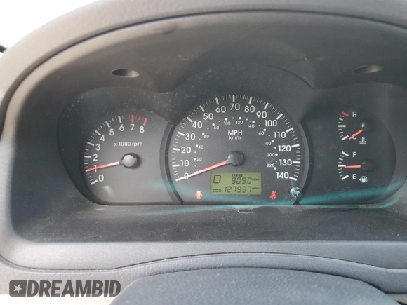 2005 Kia Spectra with VIN KNAFE162155081155, listed as a Copart auction lot 53893255 with 127,937 mi miles and Salvage Title. Bid and sale history available at carsss.com. Image 9.