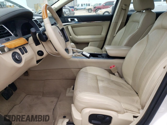 2011 Lincoln MKS with VIN 1LNHL9DR7BG605341, listed as a Copart auction lot 53712495 with 74,732 mi miles and Salvage Title. Bid and sale history available at DreamBid. Image 7.