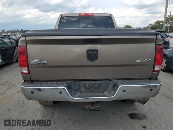 2010 Dodge Ram 2500 SLT with VIN 3D7UT2CL2AG121996, listed as a Copart auction lot 72980294 with 330,220 mi miles and Clean Title. Bid and sale history available at carsss.com. Image 6.