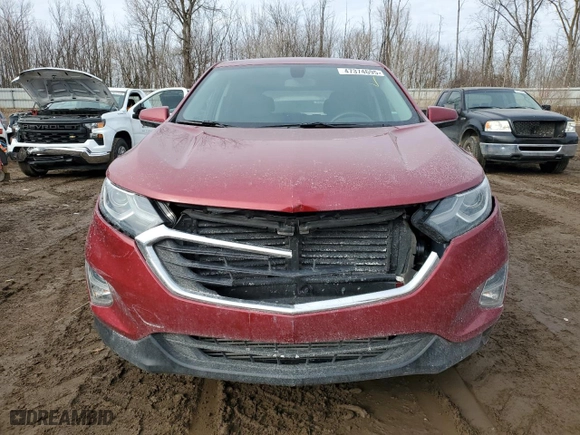 2018 Chevrolet Equinox LT with VIN 2GNAXKEX5J6154110, listed as a Copart auction lot 47374695 with 36,083 mi miles and Clean Title. Bid and sale history available at carsss.com. Image 5.