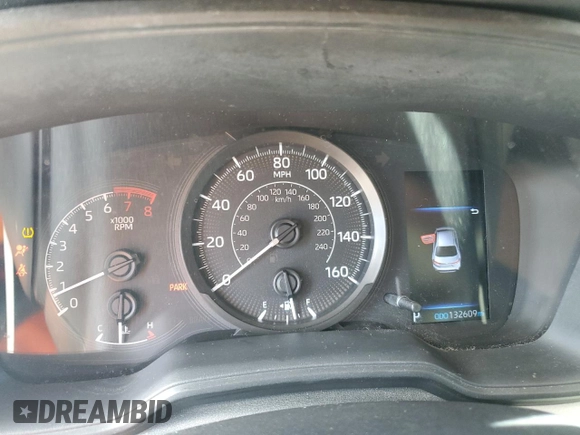 2021 Toyota Corolla L with VIN 5YFDPMAE8MP173002, listed as a Copart auction lot 52518125 with 132,609 mi miles and Salvage Title. Bid and sale history available at DreamBid. Image 9.