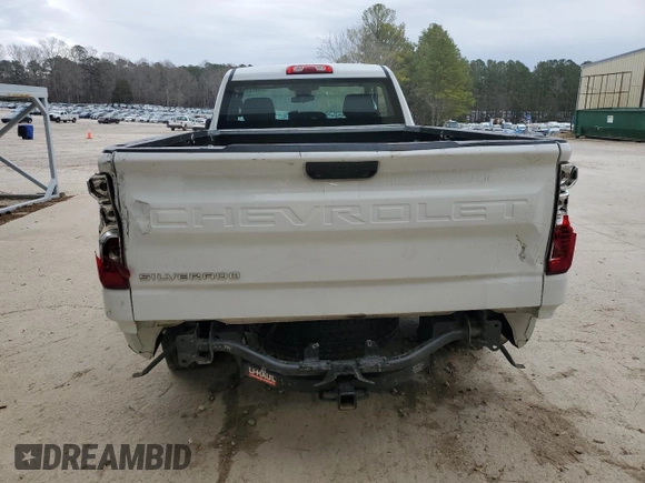 2023 Chevrolet Silverado 1500 Work Truck with VIN 3GCNAAED5PG286549, listed as a Copart auction lot 48572645 with 0 mi miles and Salvage Title. Bid and sale history available at carsss.com. Image 6.