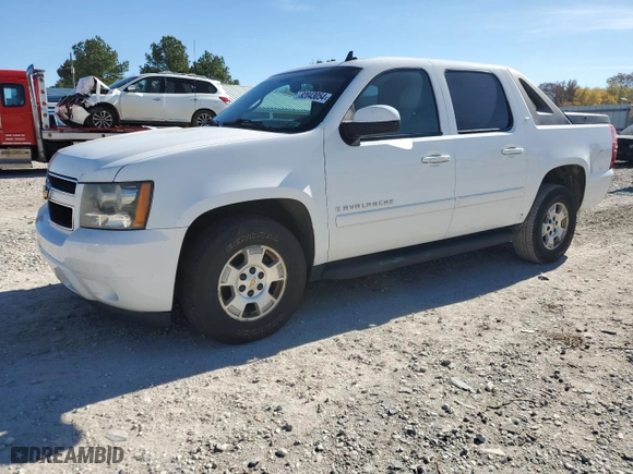 2007 Chevrolet Avalanche LT w/2LT with VIN 3GNEC12J57G164799, listed as a Copart auction lot 82043054 with 243,559 mi miles and Clean Title. Bid and sale history available at carsss.com. Image 1.