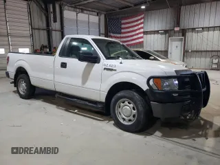 2013 Ford F-150 XL with VIN 1FTNF1CF0DKF22194, listed as a Copart auction lot 46987505 with 149,978 mi miles and Salvage title. Bid and sale history available at DreamBid. Image 4.
