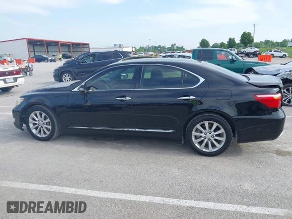 2011 Lexus LS 460 with VIN JTHCL5EF9B5009539, listed as a IAAI auction lot 42279135 with 160,081 mi miles and . Bid and sale history available at DreamBid. Image 14.