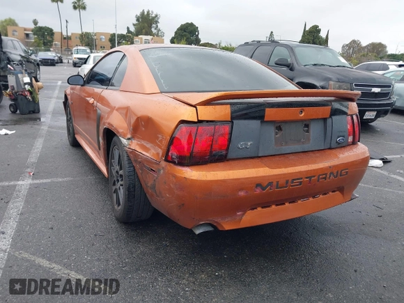 1999 Ford Mustang GT with VIN 1FAFP42X1XF226018, listed as a IAAI auction lot 41506742 with 1 mi miles. Bid and sale history available at carsss.com. Image 3.