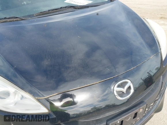2012 Mazda 5 Sport with VIN JM1CW2BL3C0109930, listed as a IAAI auction lot 42197142 with 154,913 mi miles. Bid and sale history available at carsss.com. Image 6.