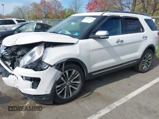 2018 Ford Explorer Platinum with VIN 1FM5K8HT2JGA33552, listed as a IAAI auction lot 42093232 with 154,933 mi miles and . Bid and sale history available at DreamBid. Image 17.