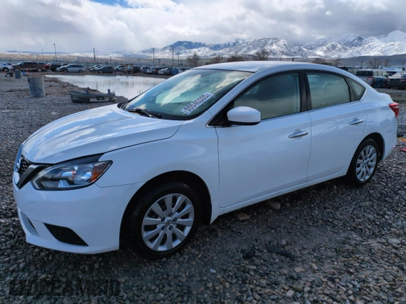 2017 Nissan Sentra SV with VIN 3N1AB7AP3HY328147, listed as a Copart auction lot 50646085 with 79,290 mi miles and Salvage Title. Bid and sale history available at carsss.com. Image 1.