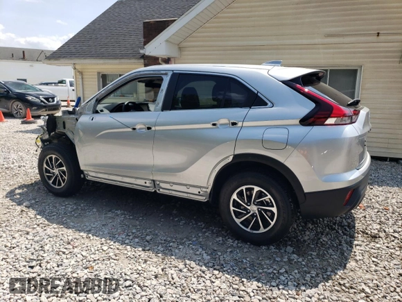 2025 Mitsubishi Eclipse Cross ES with VIN JA4ATUAA0SZ005444, listed as a Copart auction lot 59668715 with 321 mi miles and Salvage title. Bid and sale history available at DreamBid. Image 2.
