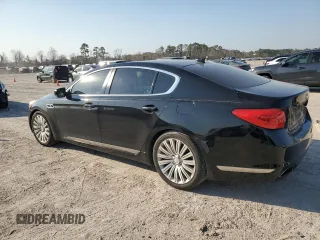 2015 Kia K900 Premium with VIN KNALU4D47F6024742, listed as a Copart auction lot 47054335 with 136,800 mi miles and Salvage Title. Bid and sale history available at carsss.com. Image 2.