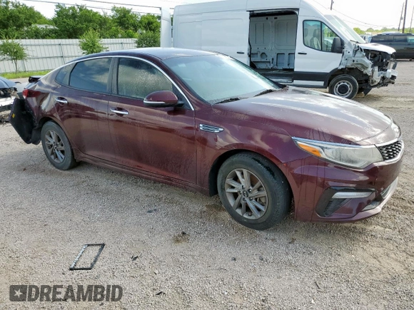 2020 Kia Optima LX with VIN 5XXGT4L35LG430533, listed as a Copart auction lot 60634995 with 58,376 mi miles and Clean title. Bid and sale history available at DreamBid. Image 4.