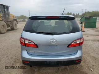 2012 Mazda 5 Grand Touring with VIN JM1CW2DL8C0131855, listed as a Copart auction lot 61757365 with 135,672 mi miles and Salvage title. Bid and sale history available at DreamBid. Image 6.