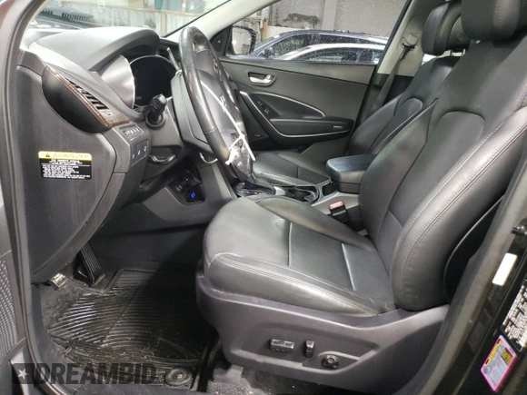2017 Hyundai Santa Fe Ultimate with VIN 5XYZWDLA6HG501546, listed as a Copart auction lot 43372955 with 80,120 mi miles and Salvage title. Bid and sale history available at DreamBid. Image 7.