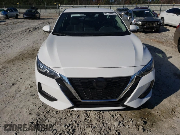 2022 Nissan Sentra SV with VIN 3N1AB8CV6NY235328, listed as a Copart auction lot 82178844 with 57,413 mi miles and Salvage Title. Bid and sale history available at DreamBid. Image 5.