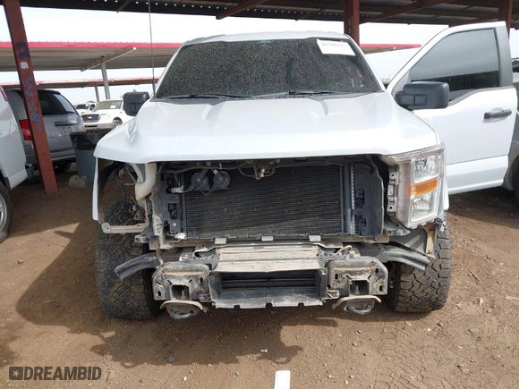 2021 Ford F-150 XL with VIN 1FTFW1E82MKE89377, listed as a IAAI auction lot 41580443 with 78,284 mi miles. Bid and sale history available at carsss.com. Image 6.