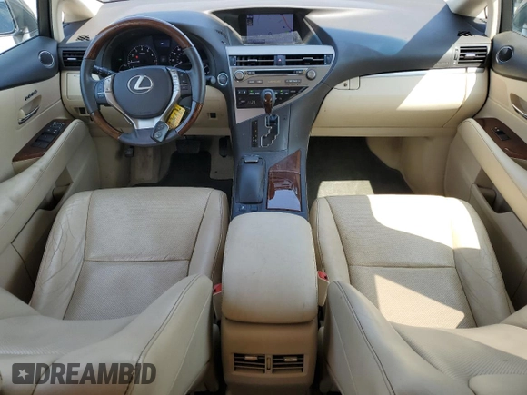 2013 Lexus RX 350 with VIN 2T2ZK1BA3DC128141, listed as a Copart auction lot 51481585 with 43,352 mi miles and Salvage Title. Bid and sale history available at DreamBid. Image 8.
