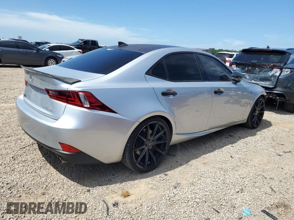 2016 Lexus IS 300/350 with VIN JTHCM1D20G5004211, listed as a Copart auction lot 64591185 with 51,202 mi miles and Salvage title. Bid and sale history available at DreamBid. Image 3.