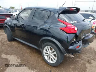 2012 Nissan Juke SL with VIN JN8AF5MR4CT107262, listed as a IAAI auction lot 42093806 with 116,119 mi miles. Bid and sale history available at carsss.com. Image 3.