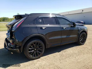 2023 Cadillac XT4 FWD Sport with VIN 1GYFZER41PF225631, listed as a Copart auction lot 70441144 with 13,689 mi miles and Salvage Title. Bid and sale history available at carsss.com. Image 3.