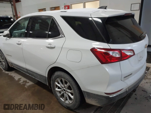 2018 Chevrolet Equinox LT with VIN 2GNAXSEV8J6252031, listed as a IAAI auction lot 41251068 with 124,361 mi miles. Bid and sale history available at carsss.com. Image 3.