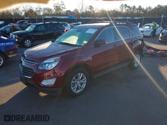2016 Chevrolet Equinox LT with VIN 2GNFLFEK7G6278496, listed as a IAAI auction lot 41154915 with 105,612 mi miles. Bid and sale history available at carsss.com. Image 18.