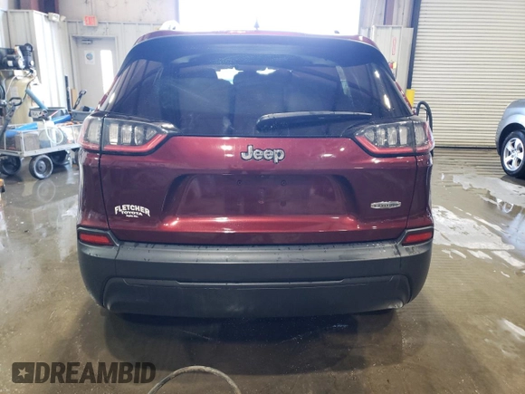 2020 Jeep Cherokee Latitude with VIN 1C4PJLCB9LD556587, listed as a Copart auction lot 45032955 with 79,150 mi miles and Salvage title. Bid and sale history available at DreamBid. Image 6.