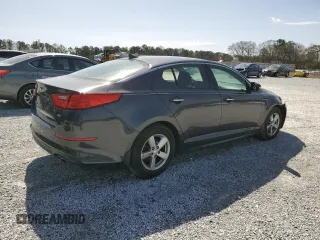 2015 Kia Optima LX with VIN 5XXGM4A71FG456344, listed as a Copart auction lot 47100075 with 143,327 mi miles and Salvage Title. Bid and sale history available at carsss.com. Image 3.