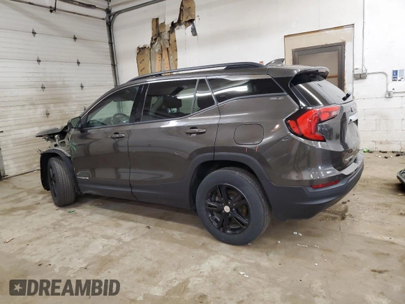 2019 GMC Terrain SLE with VIN 3GKALMEV1KL230485, listed as a Copart auction lot 50218475 with 119,698 mi miles and Salvage Title. Bid and sale history available at carsss.com. Image 2.