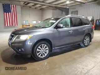 2013 Nissan Pathfinder SV z VIN 5N1AR2MM9DC632420, wystawiony jako Copart lot #48215315 z przebiegiem 121 941 mil mil oraz Czysty tytuł • Clean title. Historia ofert i sprzedaży dostępna na DreamBid. Obrazek 1.