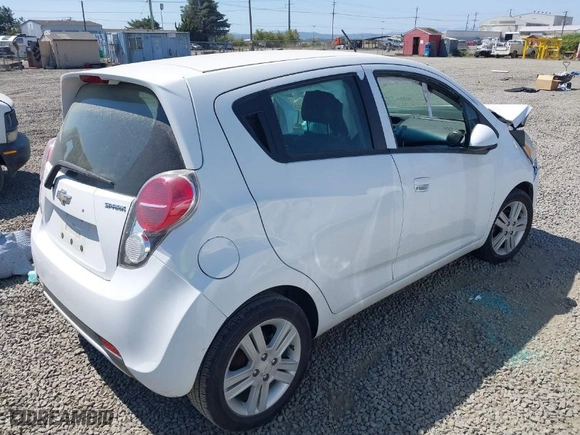 2014 Chevrolet Spark LT with VIN KL8CD6S97EC532876, listed as a IAAI auction lot 40043132 with 96,920 mi miles. Bid and sale history available at carsss.com. Image 4.