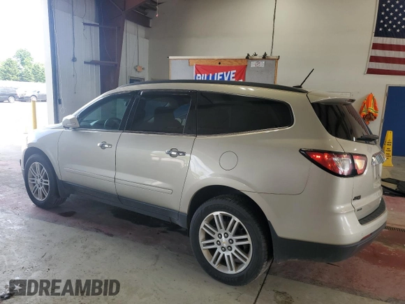 2015 Chevrolet Traverse LT with VIN 1GNKVGKD4FJ155664, listed as a Copart auction lot 60278545 with 112,115 mi miles and Salvage title. Bid and sale history available at DreamBid. Image 2.