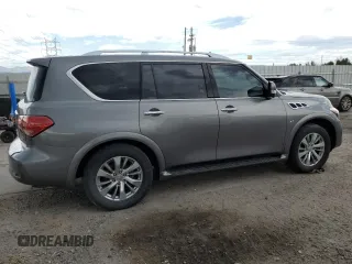 2015 Infiniti QX80 with VIN JN8AZ2NE6F9086496, listed as a Copart auction lot 65058905 with 75,291 mi miles and Clean title. Bid and sale history available at DreamBid. Image 3.