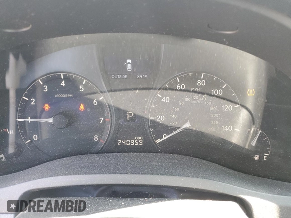 2010 Lexus RX 350 with VIN 2T2BK1BA5AC031035, listed as a Copart auction lot 51498365 with 240,959 mi miles and Salvage Title. Bid and sale history available at carsss.com. Image 9.