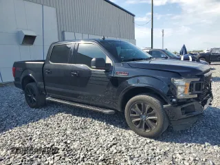 2020 Ford F-150 XL with VIN 1FTEW1E41LFB76143, listed as a Copart auction lot 61138875 with 48,406 mi miles and Salvage title. Bid and sale history available at DreamBid. Image 4.