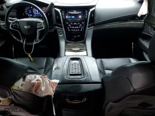 2017 Cadillac Escalade Platinum with VIN 1GYS4DKJ1HR325428, listed as a Copart auction lot 72035084 with 104,757 mi miles and Salvage Title. Bid and sale history available at carsss.com. Image 8.