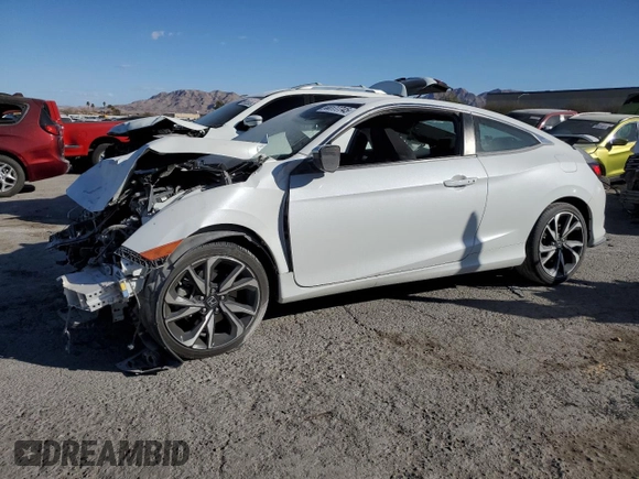 2019 Honda Civic Si z VIN 2HGFC3A57KH753487, wystawiony jako Copart lot #44177745 z przebiegiem 54 550 mil mil oraz Szkoda całkowita • Salvage title. Historia ofert i sprzedaży dostępna na DreamBid. Obrazek 1.