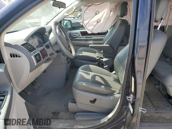 2010 Chrysler Town & Country Touring with VIN 2A4RR5DX4AR345325, listed as a Copart auction lot 47212185 with 162,402 mi miles and Non Repairable. Bid and sale history available at DreamBid. Image 7.